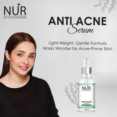 Anti Acne Serum – Clear skin is happy skin, let us keep you get there, Reduces acne, unclog pore – 100% pure.