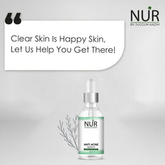 Anti Acne Serum – Clear skin is happy skin, let us keep you get there, Reduces acne, unclog pore – 100% pure.