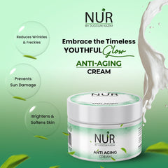 Anti Aging Cream – Get wrinkle-free, Smoothes out wrinkles & fine lines, firms your skin, 100% pure and natural
