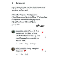 Bloom – Nature’s Pure Essence!! – Body Spray Mist Perfume