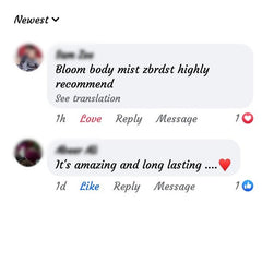 Bloom – Nature’s Pure Essence!! – Body Spray Mist Perfume