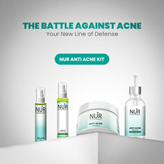 Anti Acne Kit – Anti Acne Cream, Anti Acne Serum, Neem Face Wash & Anti Acne Gel