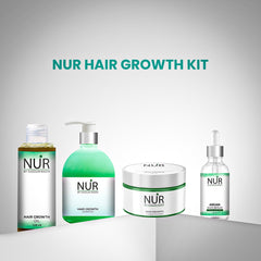 Hair Growth Kit – Hair Growth Oil, Hair Growth Shampoo, Hair Growth Conditioner & Argan Hair Serum