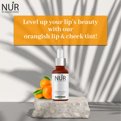 Orangish Lip & Cheek Tint – Style your lips with lip tint, Provides a natural look, Enhances lips – 100% pure