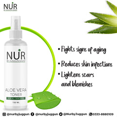 Aloe Vera Toner – Tired of your bad facial skin? Put on a toner to fix everything,hydrates your skin, reduces acne, lighten scars – 100%