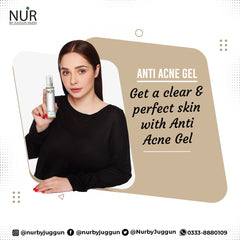 Anti Acne Gel – Get clean & clear skin, prevents acne, moisturizes skin – 100% Organic