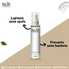 Anti Acne Gel – Get clean & clear skin, prevents acne, moisturizes skin – 100% Organic