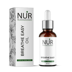 Breathe Easy Oil – An Essential Oil for Allergy, Sinus, Cough & Congestion Relief, Helps Soothe & Calm Your Breath, Body & Mind