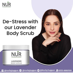 Lavender Body Scrub – A new way to start your day, exfoliate, remove dead skin cells – 100% Pure