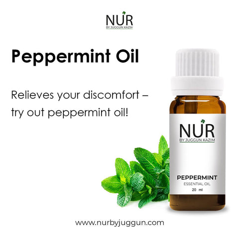 Peppermint Essential Oil – Enriched with Anti-Oxidants, Anti-Microbial & Refreshing Properties, Makes Skin Brighter & Blemishes Free