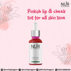 Pinkish Lip & Cheek Tint – So fresh, so nice, so new, Provides a natural look, Enhances lips – 100% pure