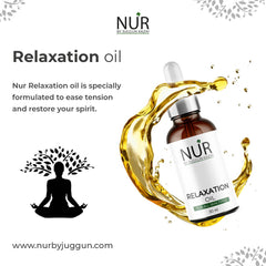 Relaxation Oil – Sleep Oil that Reduces Stress & Anxiety, Helps Calm Your Mind & Body & Well-Deserved Night of Slumber