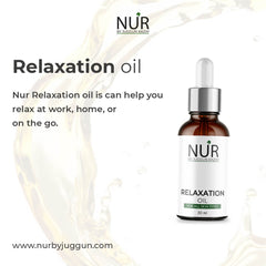 Relaxation Oil – Sleep Oil that Reduces Stress & Anxiety, Helps Calm Your Mind & Body & Well-Deserved Night of Slumber