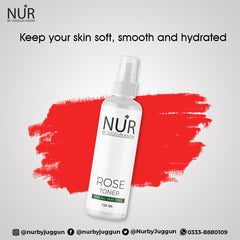 Rose Toner – Glow better with a toner, soothes irritation, ideal for all skin types – pure organic