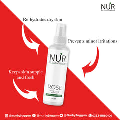 Rose Toner – Glow better with a toner, soothes irritation, ideal for all skin types – pure organic