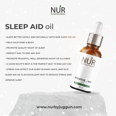 Sleep Aid Oil – Blended with Different Essential Oils, Calming, Relaxing & Soothing Effect & Good for Peaceful Sleep