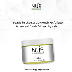 Ubtan Face Scrub – Control Access Oil, Revive Dull Skin, Unclogs Pores & Rejuvenate Skin