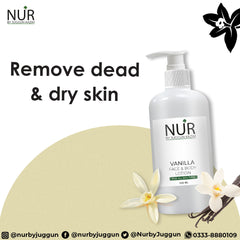 Vanilla Natural Body Lotion – Say no to dry skin, repairs skin, reduces acne, softens skin – 100% Pure