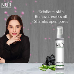 Charcoal Face Wash – Redefine your confidene, Reduces oil, Kill skin bacteria, cleanse skin pores – 100% pure organic