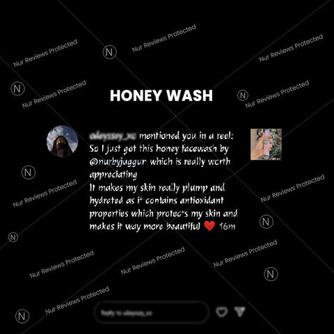 Honey Face Wash – Make your skin shine, Reduces acne, Contain anti-oxidant properties – 100% pure organic