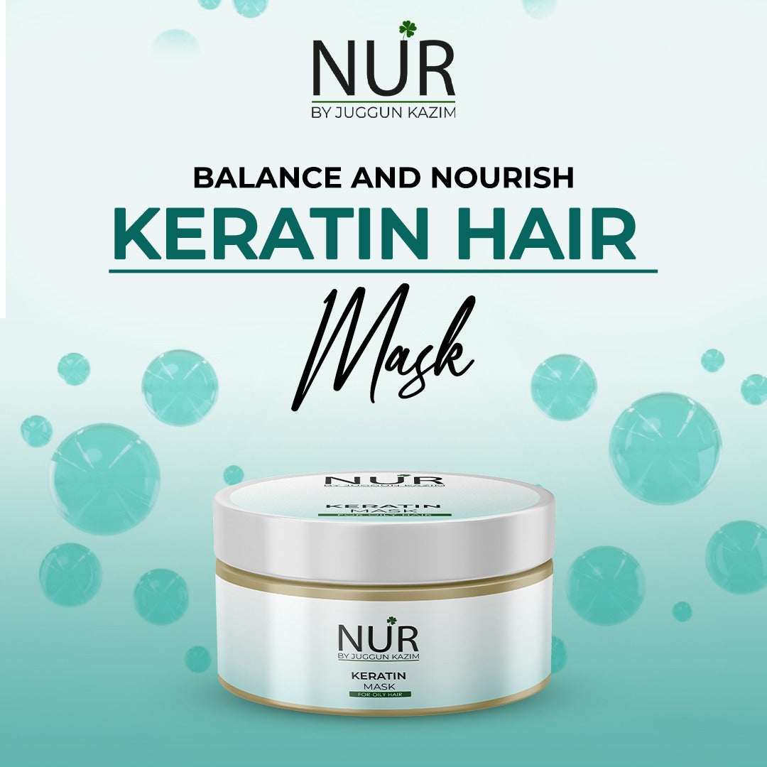 Keratin Hair Mask for Oily Hair
