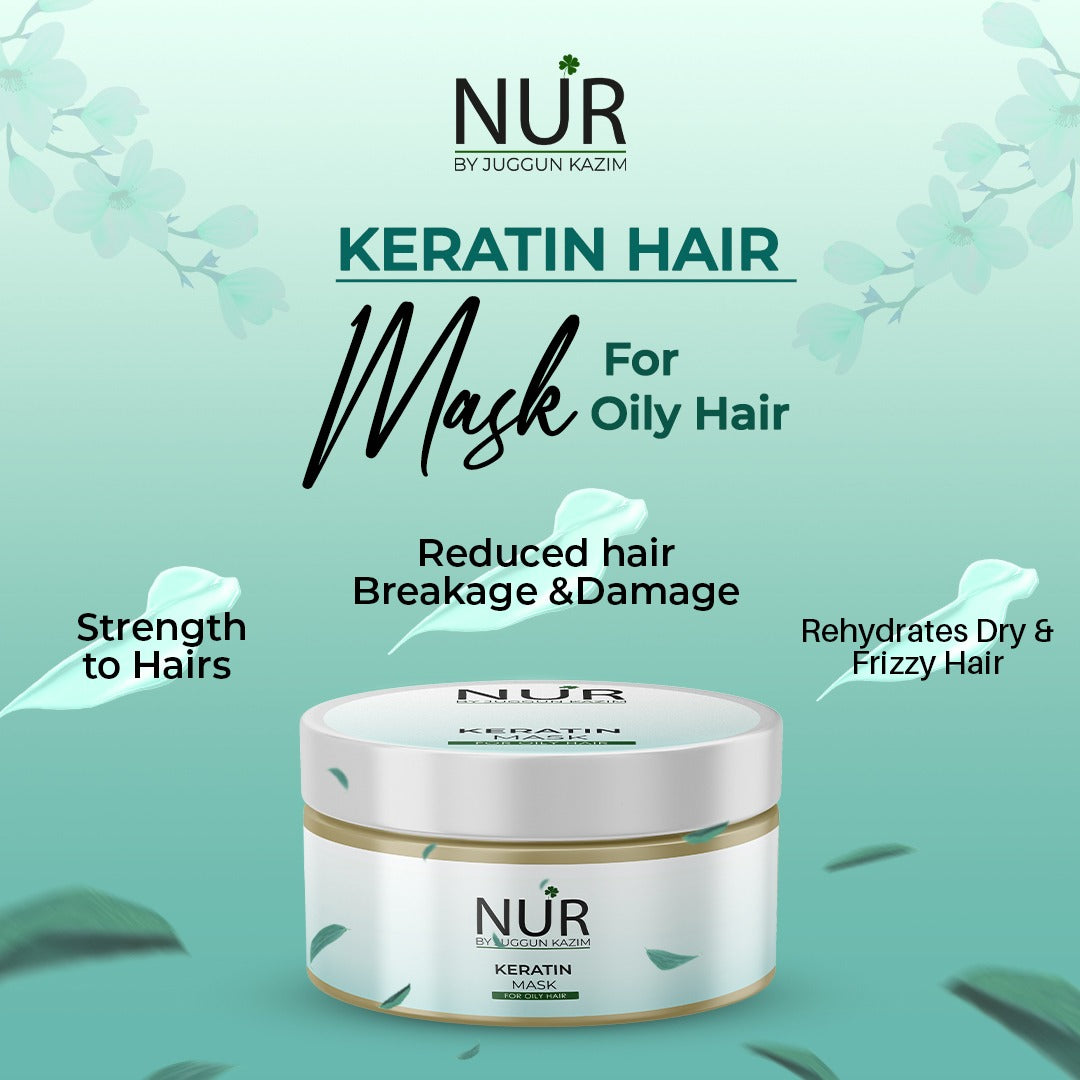Keratin Hair Mask for Oily Hair