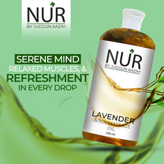 Lavender Body Massage Oil –Soothing Massage Therapy, Promotes Relaxation, Treat Anxiety, fungal infections & Hair loss