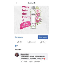 Bloom – Nature’s Pure Essence!! – Body Spray Mist Perfume