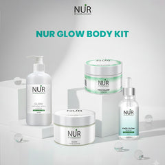 Glow Body Kit – Glow Natural Body Lotion, Face Glow Cream, Face Glow Scrub & Face Glow Serum