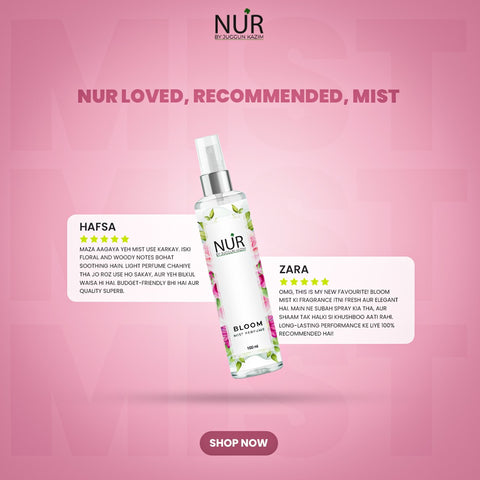 Bloom – Nature’s Pure Essence!! – Body Spray Mist Perfume