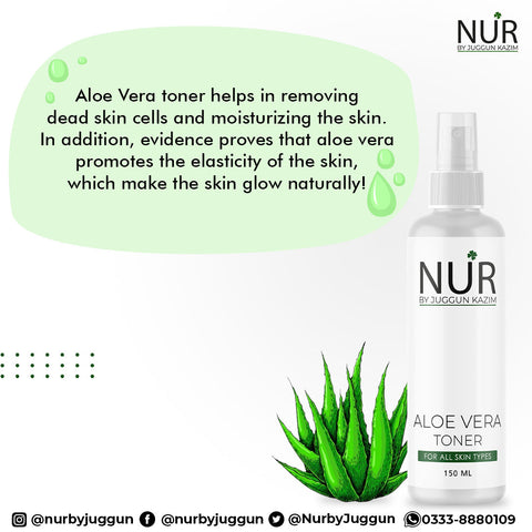Aloe Vera Toner – Tired of your bad facial skin? Put on a toner to fix everything,hydrates your skin, reduces acne, lighten scars – 100%