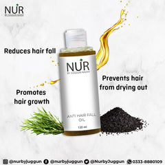 Anti-Dandruff Hair Oil – Restore Scalp Health & Controls the Appearance of Flakes