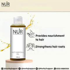 Anti-Dandruff Hair Oil – Restore Scalp Health & Controls the Appearance of Flakes