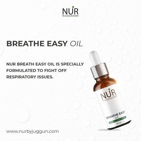 Breathe Easy Oil – An Essential Oil for Allergy, Sinus, Cough & Congestion Relief, Helps Soothe & Calm Your Breath, Body & Mind