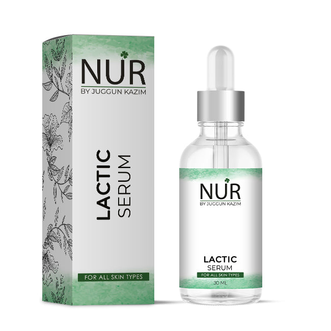 Lactic Acid Serum – Exfoliates Skin, Fade Scars, Fine lines, Wrinkles & Boosts Collagen Production