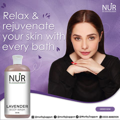 Lavender Body Wash – Get rid of dull skin ,boosts your mood, makes skin smooth, contains anti-inflammatory properties – 100% Pure