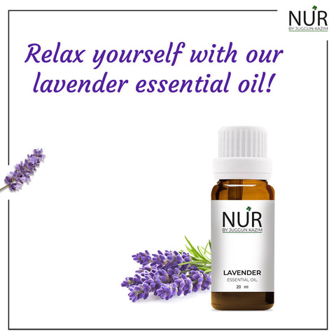 Lavender Essential Oil – An Essential Ingredient in Cosmetic Products, Best for Dry Skin & Treating Wrinkles, Helps in Reducing Anxiety & Depression