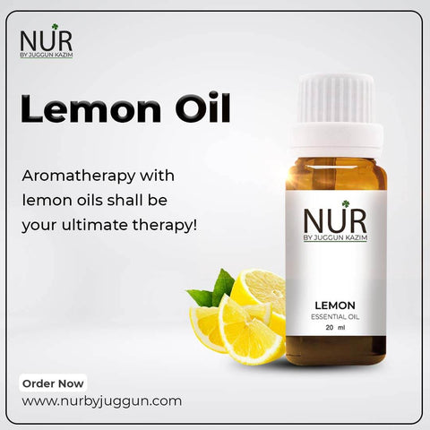 Lemon Essential Oil – Better skin complexion, Boosts Immune System & Relieves Stress