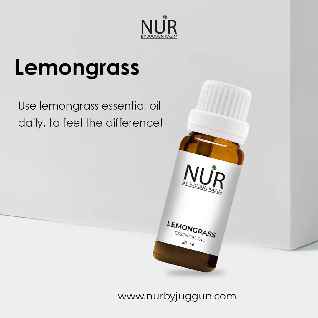 Lemongrass Essential Oil – Treats Digestive Problems, Promotes Healthy & Glowing Skin, Helpful In Relieve Muscles Pains