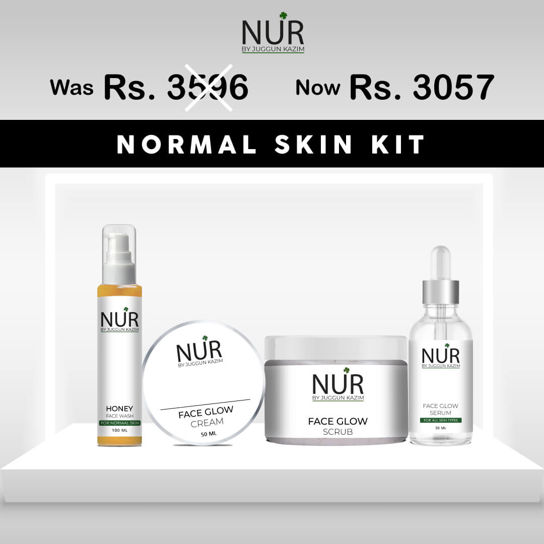 Normal Skin Kit – Honey Face Wash, Face Glow Cream, Face Glow Scrub & Face Glow Serum