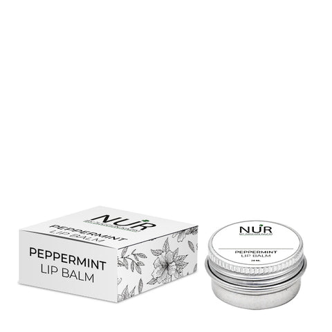 Peppermint Lip Balm – Lighten Lips, Hydrates Dry & Chapped Lips, Restores Natural Lip Color & Improves Lip Texture & Gloss