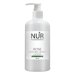 Rose Natural Body Lotion – Feel fresh throughout the day, comforts dry skin, reduces acne scars – 100% Pure