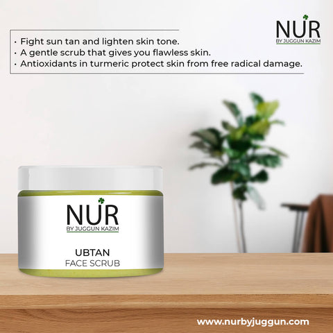 Ubtan Face Scrub – Control Access Oil, Revive Dull Skin, Unclogs Pores & Rejuvenate Skin