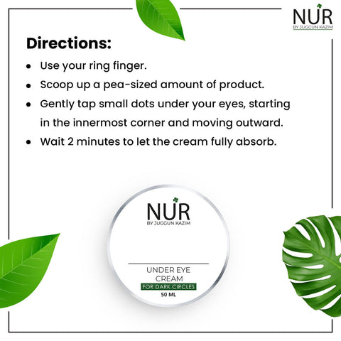 Under Eye Cream for Dark Circles – make life better, Reduces dark circles, Soothes tired eye – 100% Pure