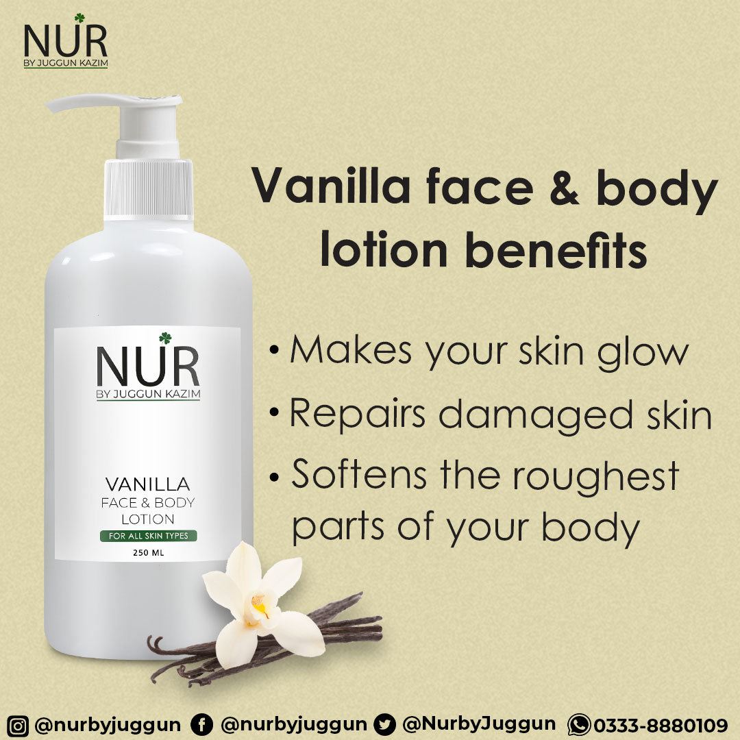 Vanilla Natural Body Lotion