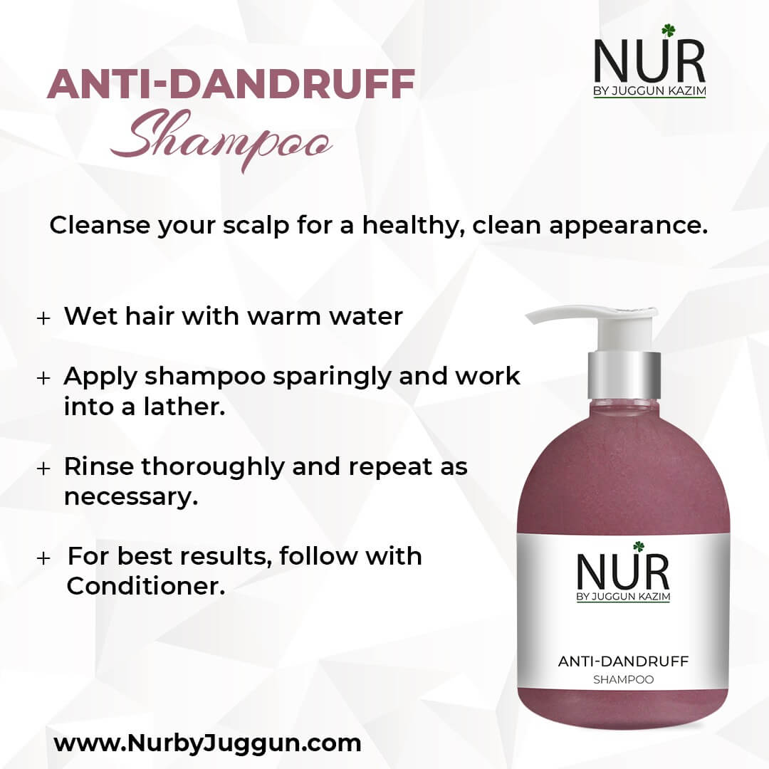 Anti-Dandruff Shampoo – Reduces Hair Loss Due to Breakage, Controls the Appearance of Flakes & Relieves Scalp Irritation