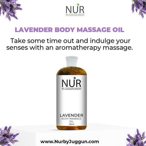 Lavender Body Massage Oil –Soothing Massage Therapy, Promotes Relaxation, Treat Anxiety, fungal infections & Hair loss